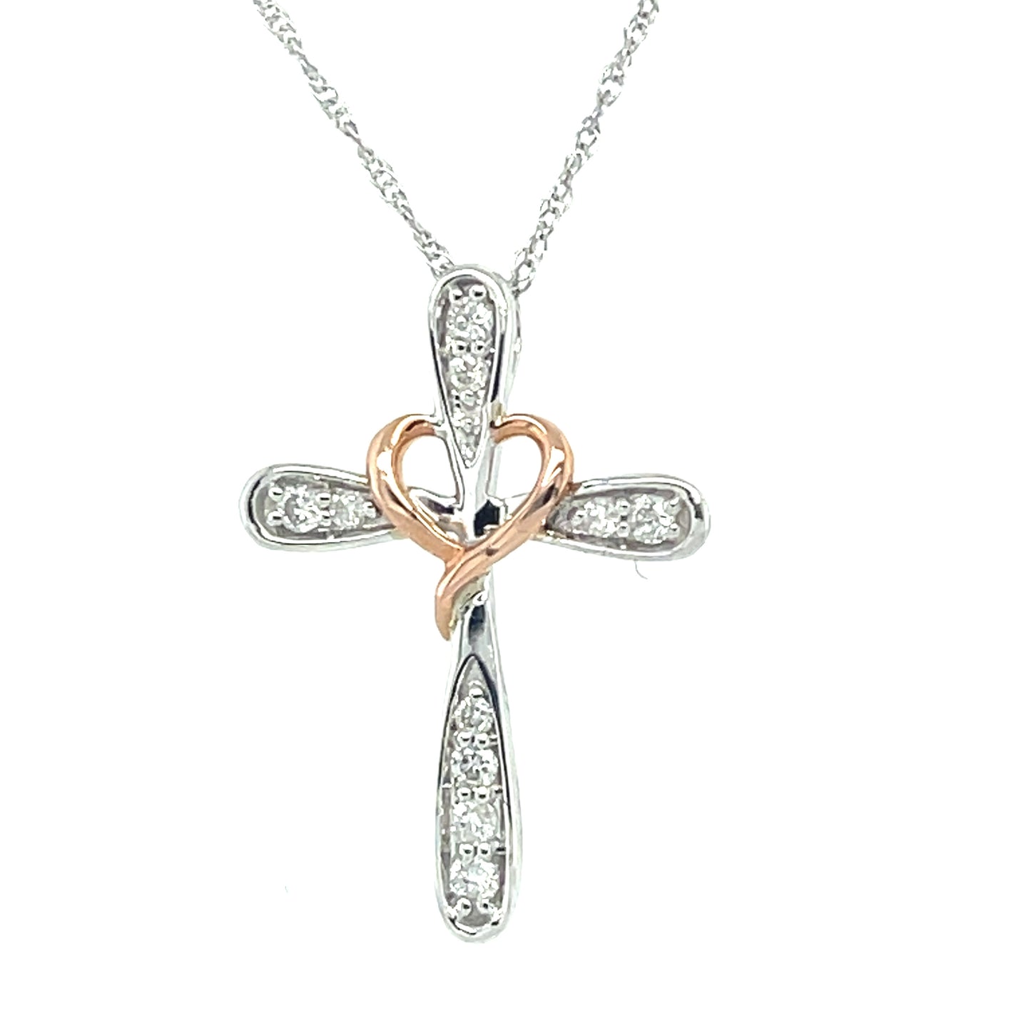 Diamond Pendant Set