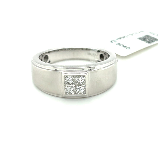 Diamond Wedding Bands - Men'