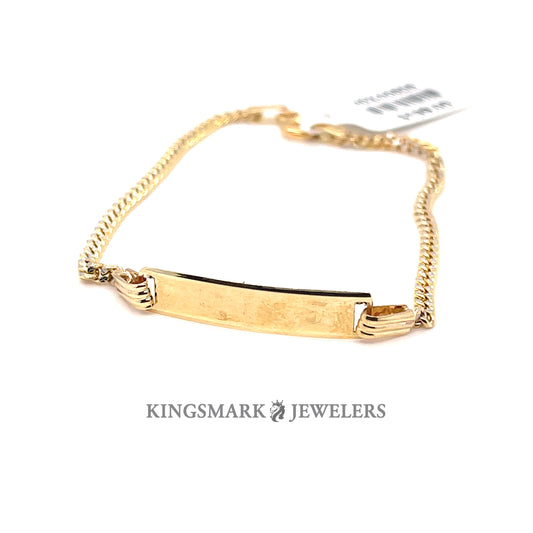 10K Gold Baby Bracelet