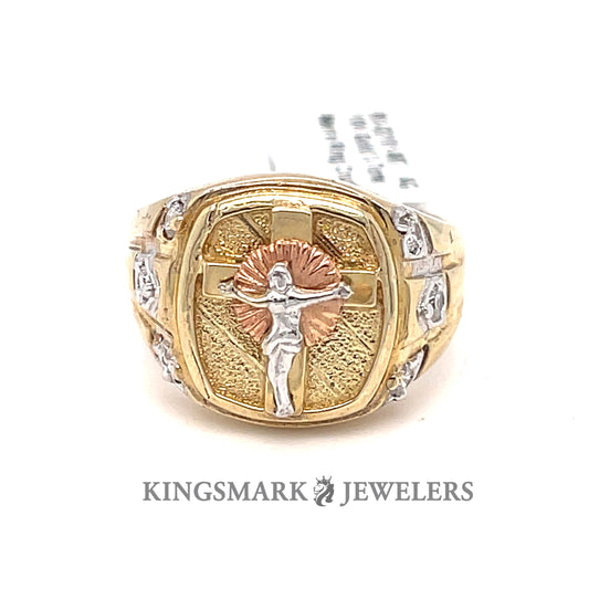 10K Gold Mens Ring