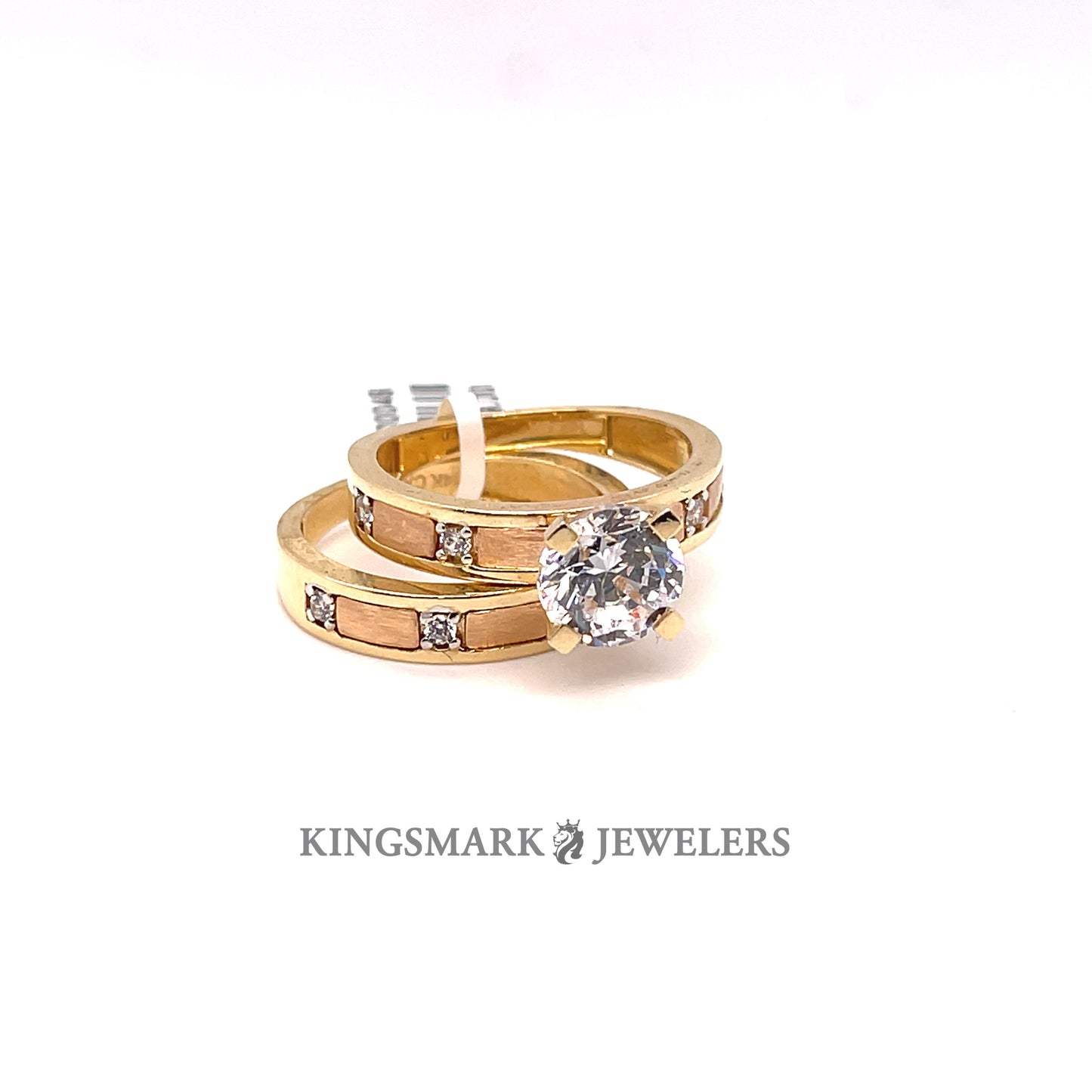 14K Gold Bridal Set
