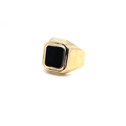 10K Gold Mens Ring