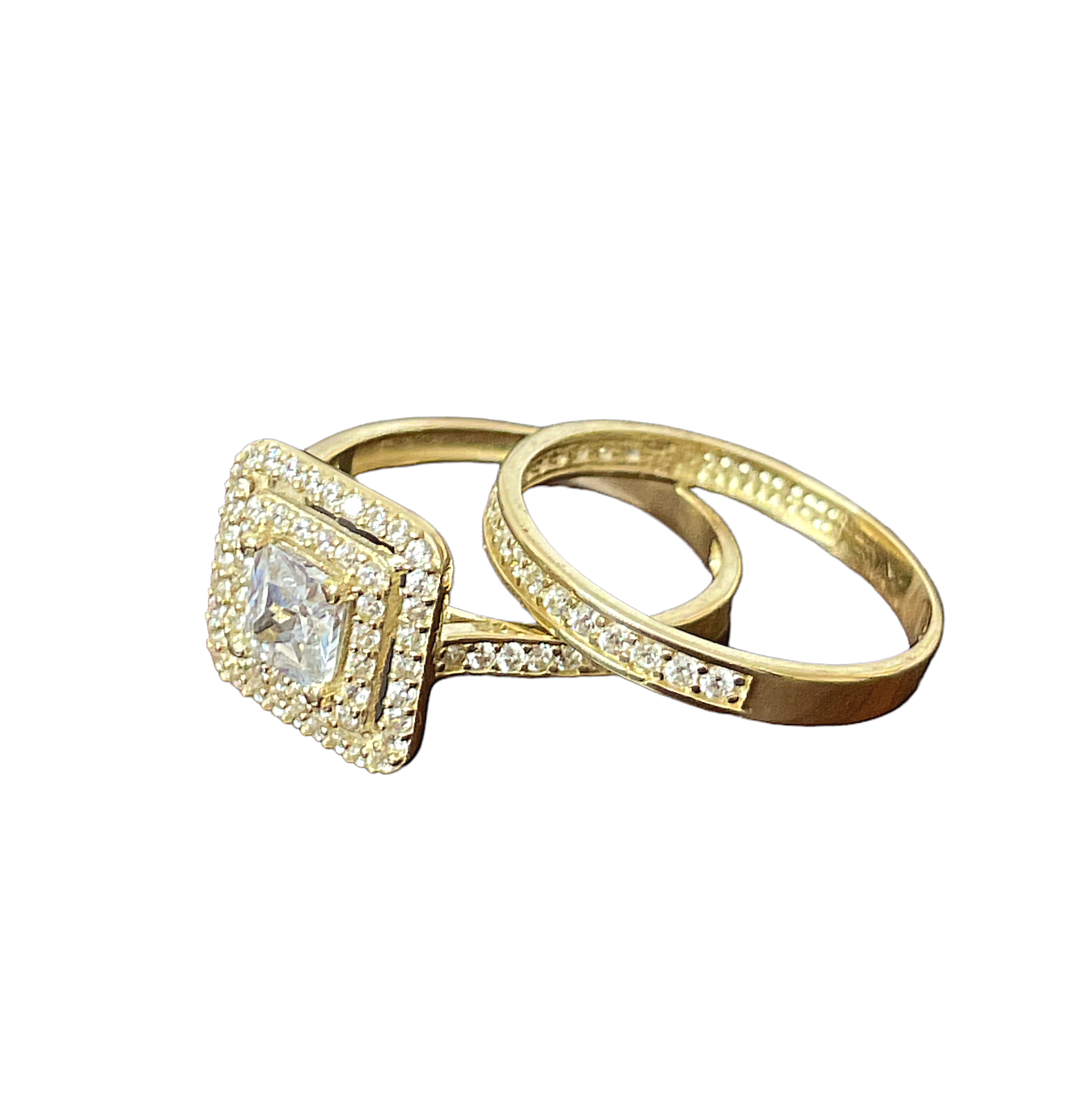 14K Gold Bridal Set