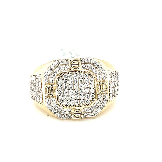 10K Gold Mens Ring