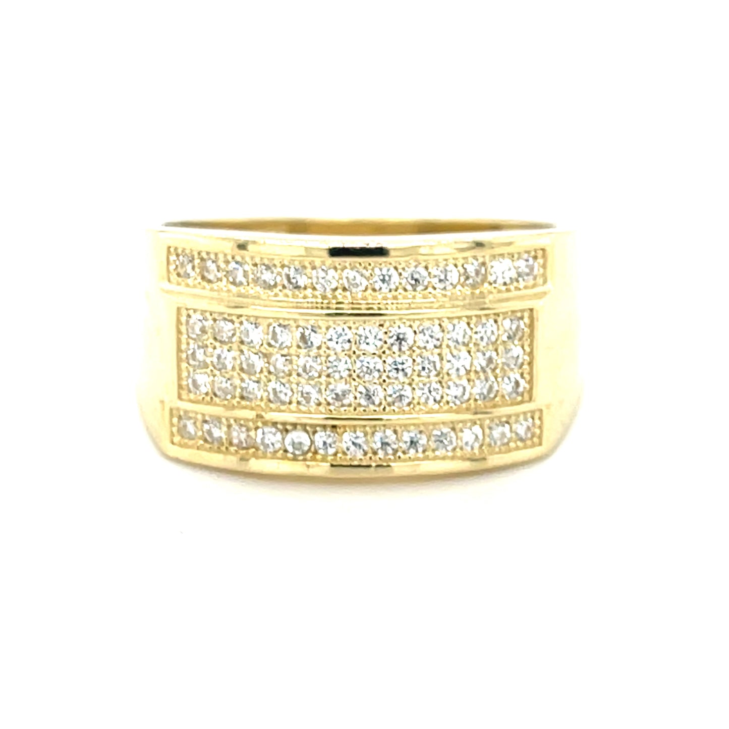 10K Gold Mens Ring