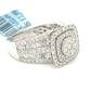 14K White Gold 1.75ct Diamond Ladies Ring Si G