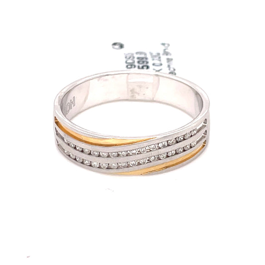 Diamond Wedding Bands - Men'