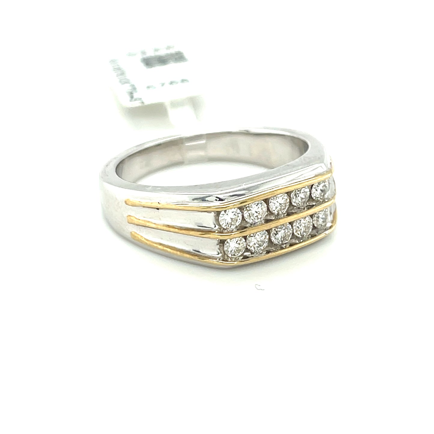 Diamond Wedding Bands - Men'