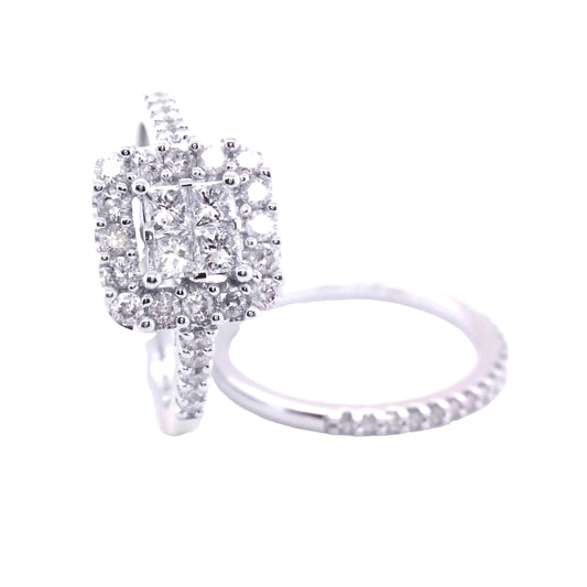 Diamond Wedding Set