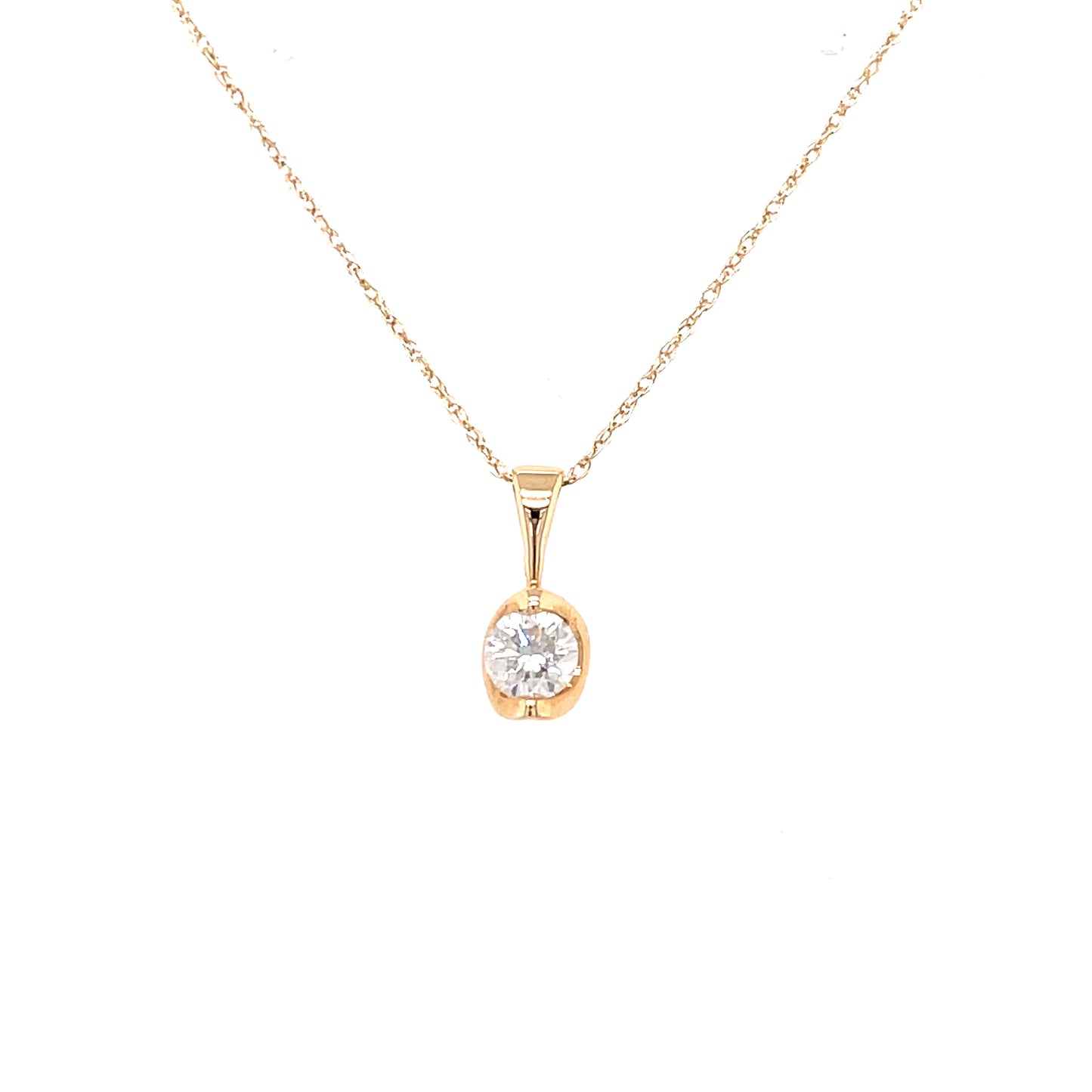 Diamond Pendant Set