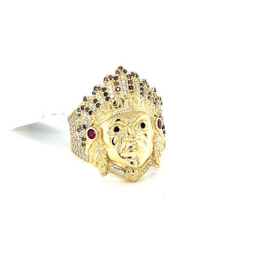 10K Gold Mens Ring