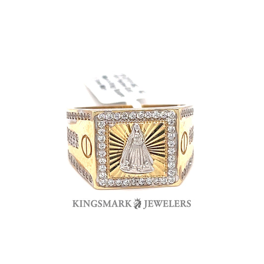 10K Gold Mens Ring