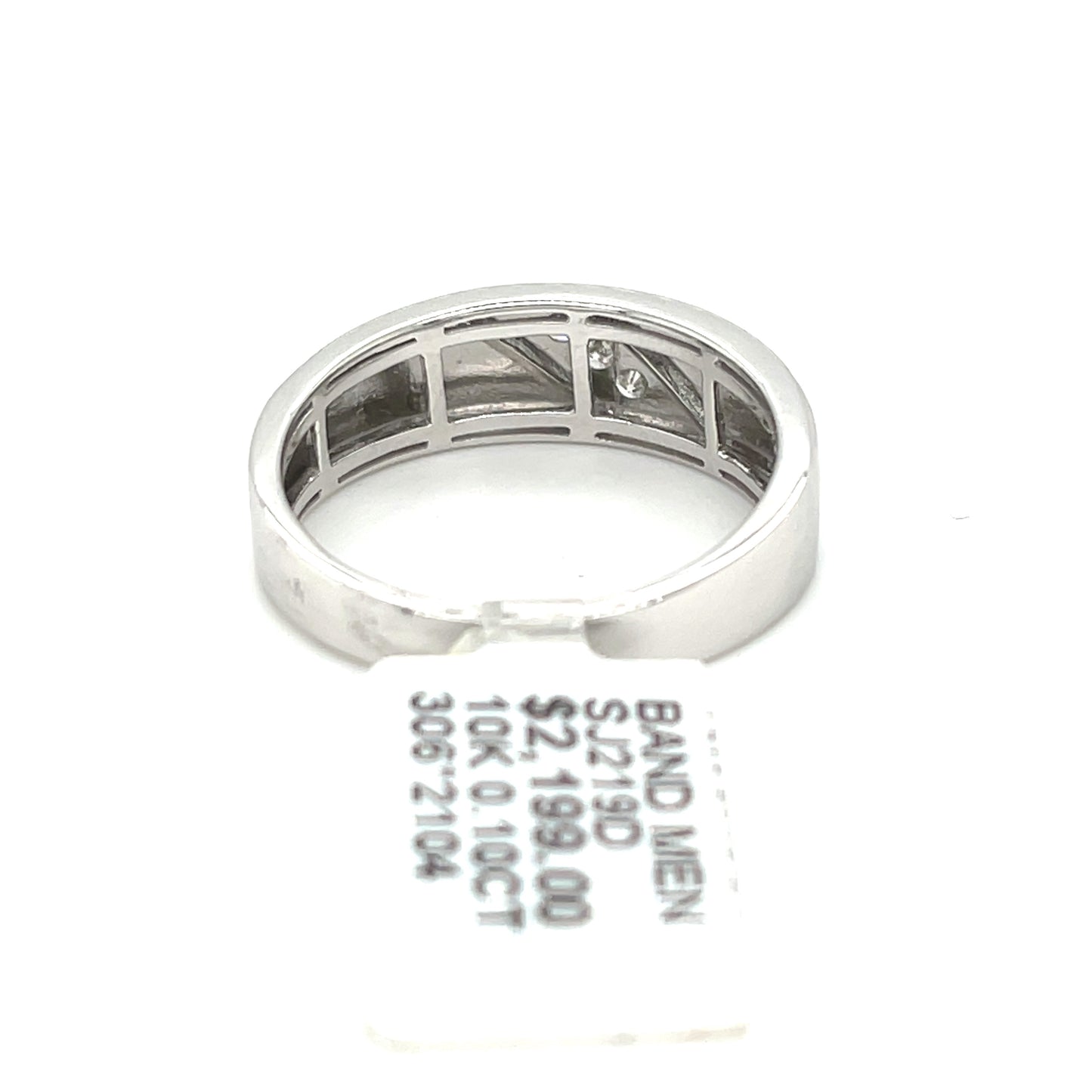 Diamond Wedding Bands - Men'