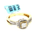 14K Yellow Gold 0.35ct Diamond Ladies Ring Si G