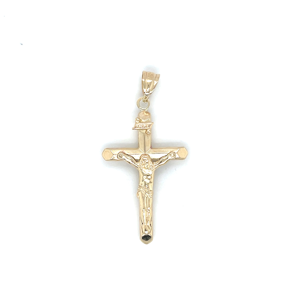 10KY Gold Small Crucifix Cross