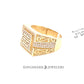 10K Gold Mens Ring