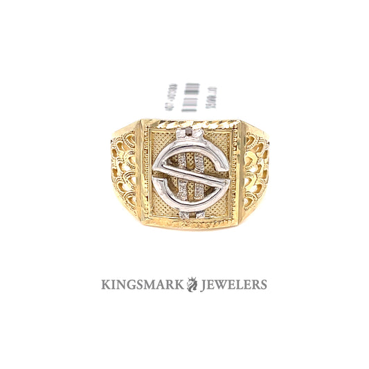 10K Gold Mens Ring