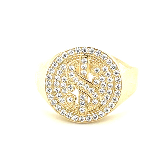 10K Gold Mens Ring