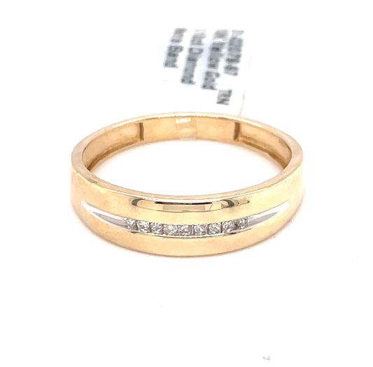 Diamond Wedding Bands - Men'