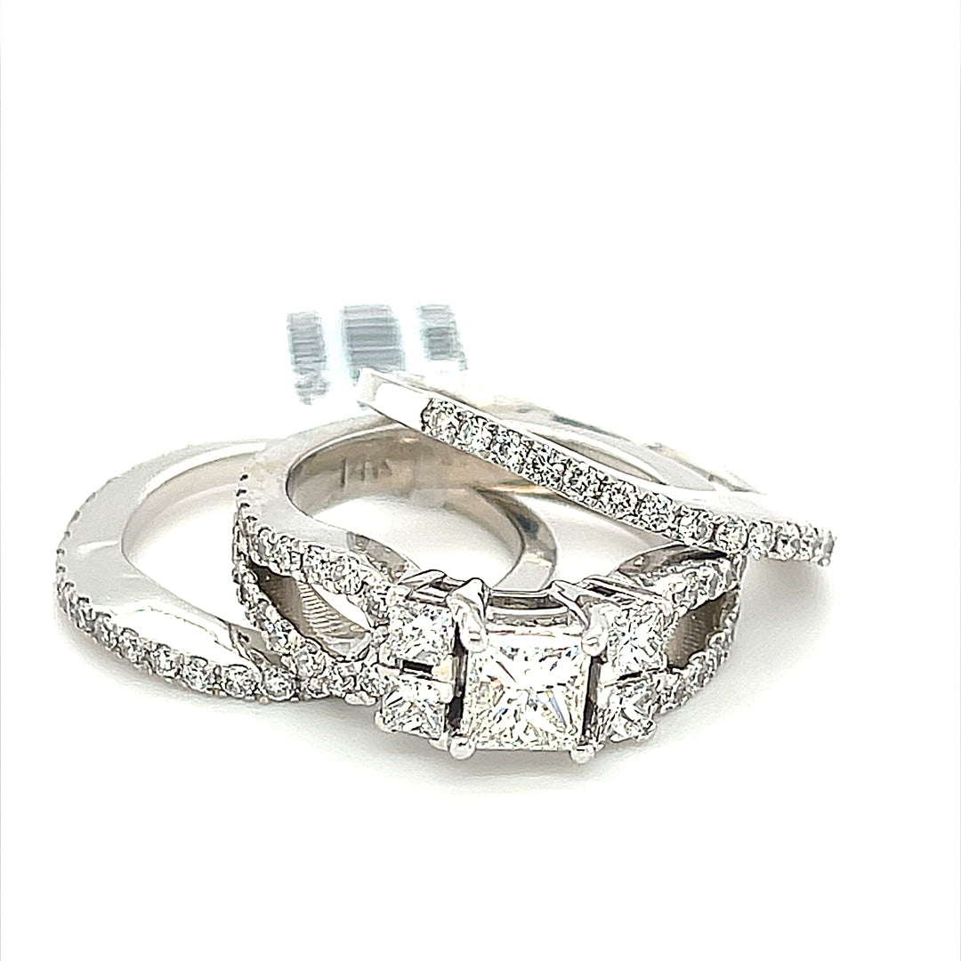 Diamond Wedding Set