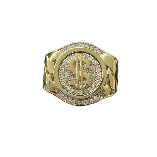 10K Gold Mens Ring