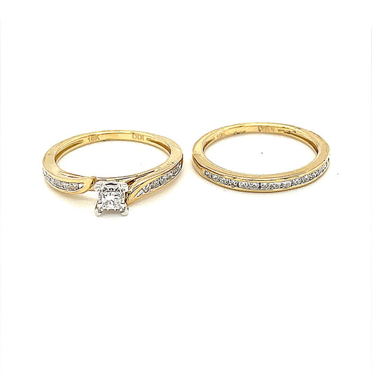 Diamond Wedding Set