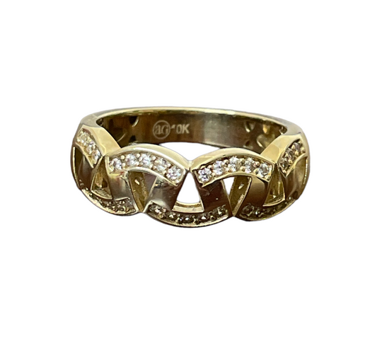 10K Gold Mens Ring