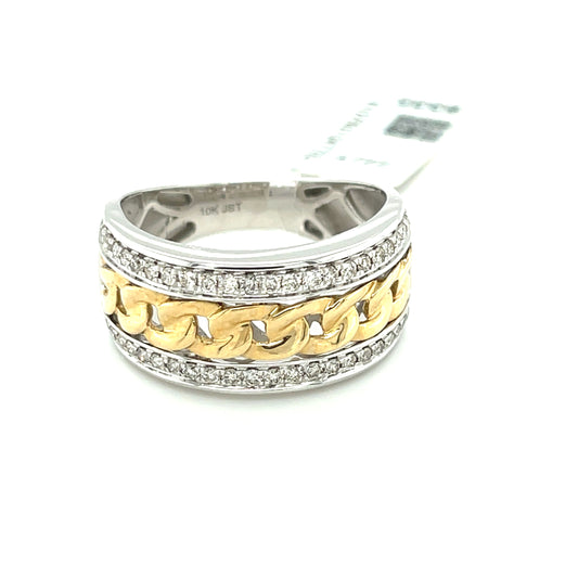 Diamond Wedding Bands - Men'