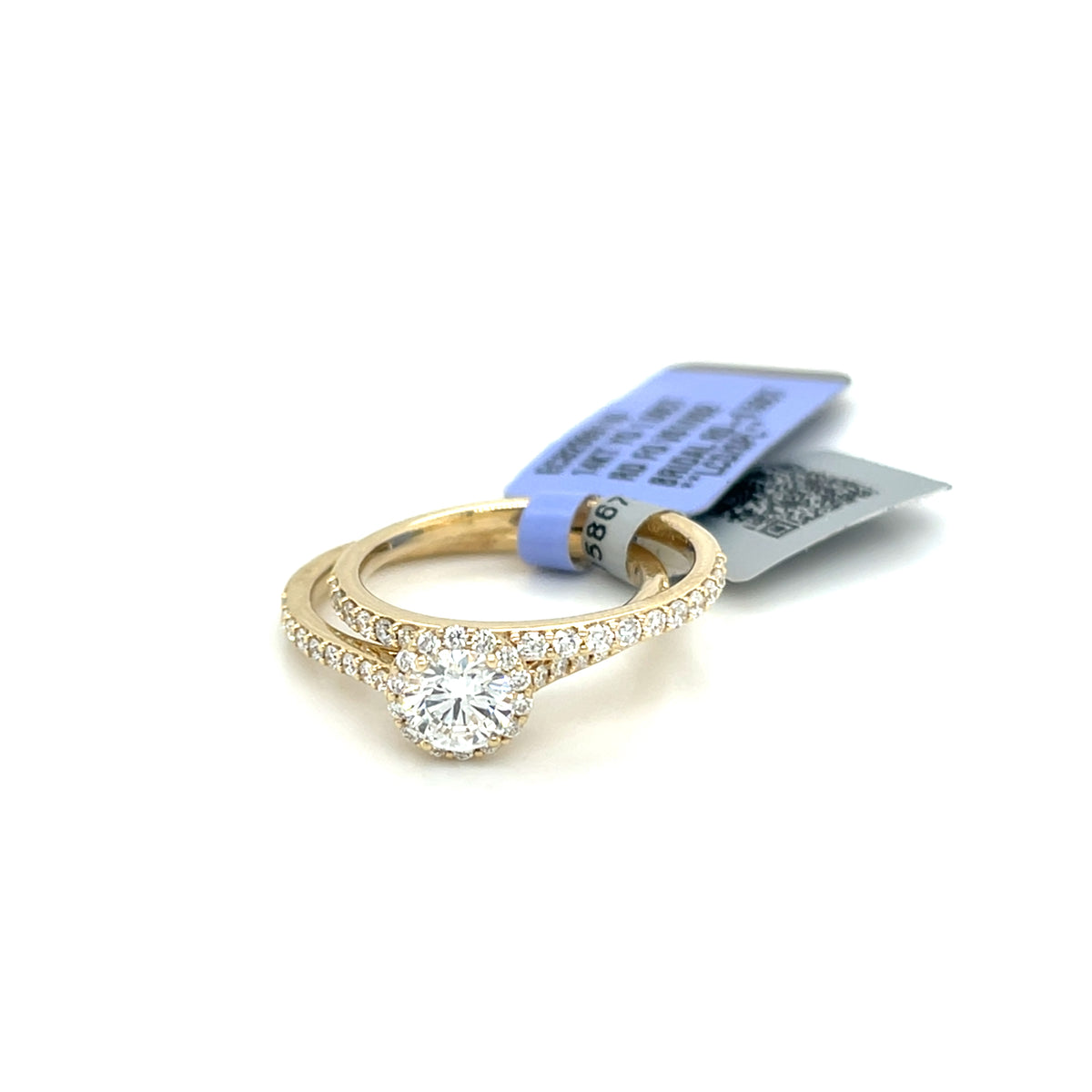 14K YG 1.00CT L.G. DIA Bridal