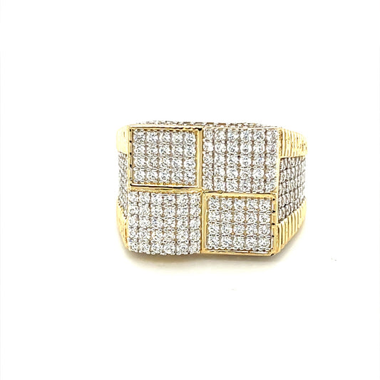 10K Gold Mens Ring