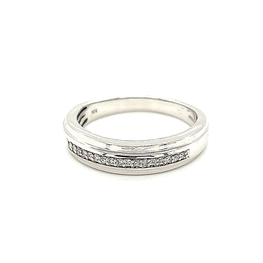 Diamond Wedding Bands - Men'