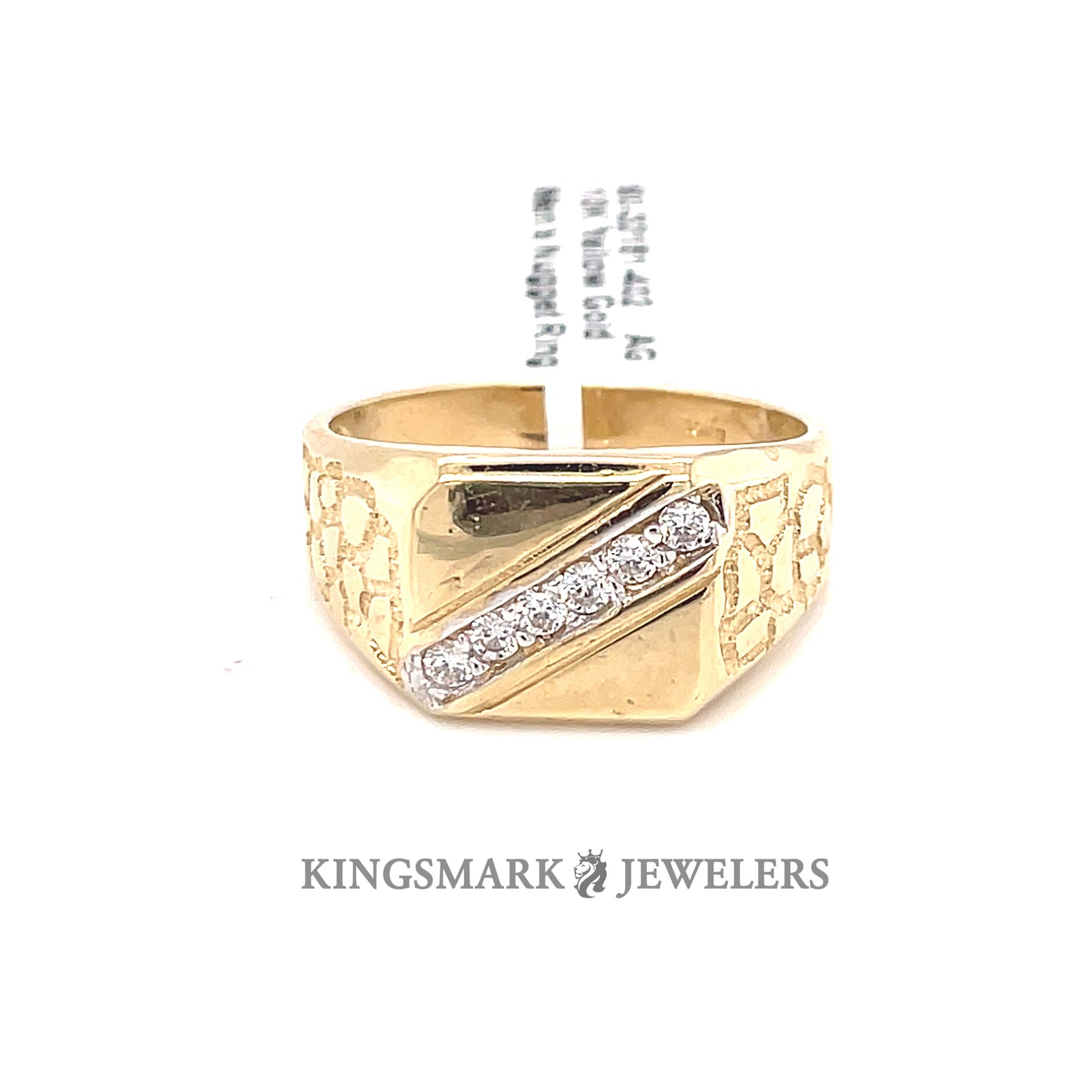 10K Gold Mens Ring