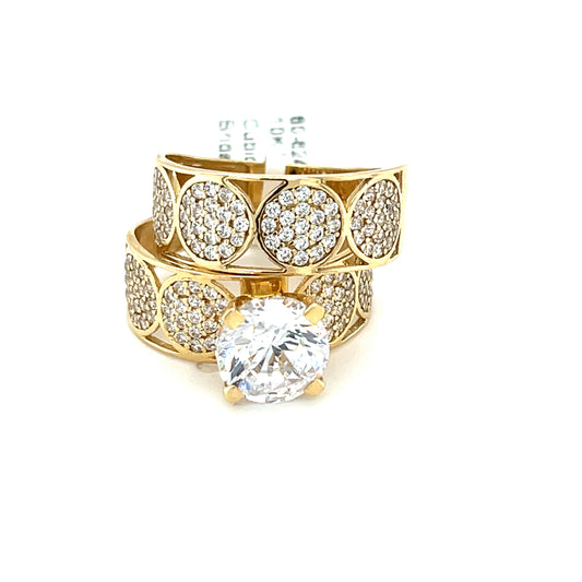 10K Gold Bridal Set