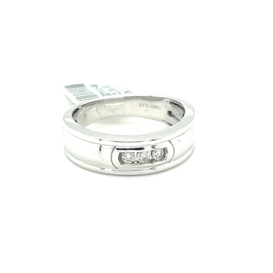 Diamond Wedding Bands - Men'