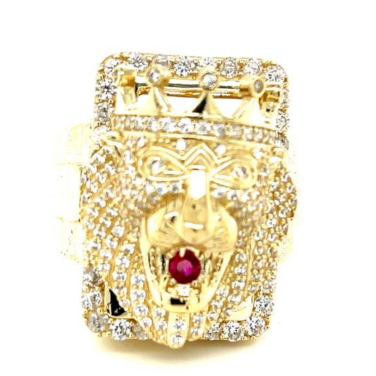 10K Gold Mens Ring