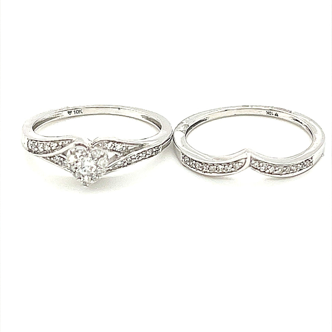 Diamond Wedding Set