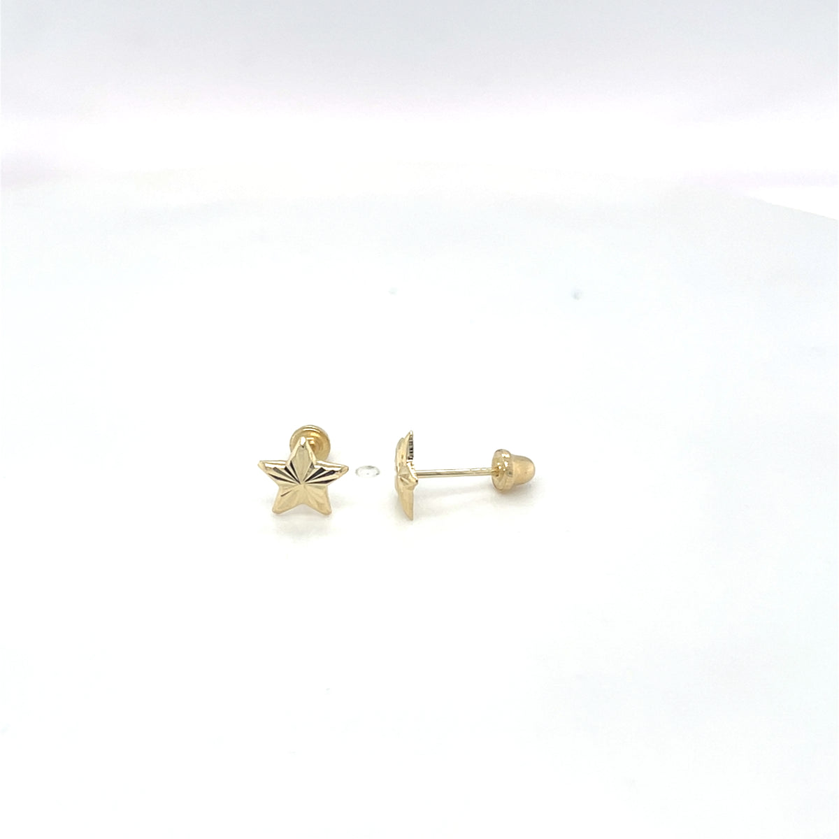 14KY Baby Screw Back Earrings