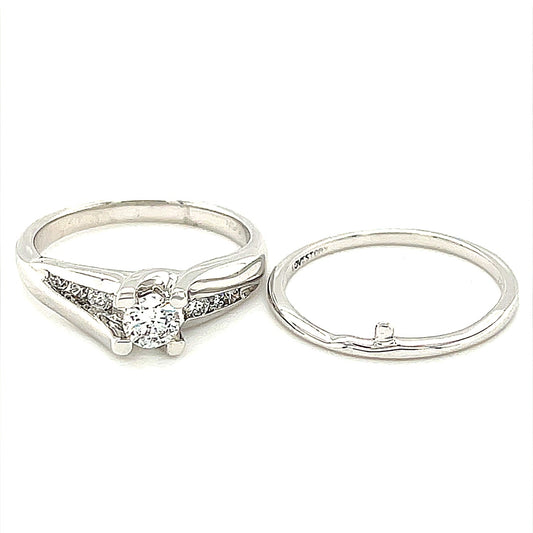 Diamond Wedding Set