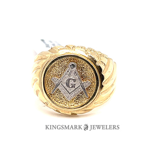 10K Gold Mens Ring
