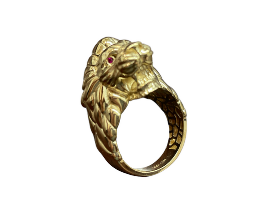 10K Gold Mens Ring