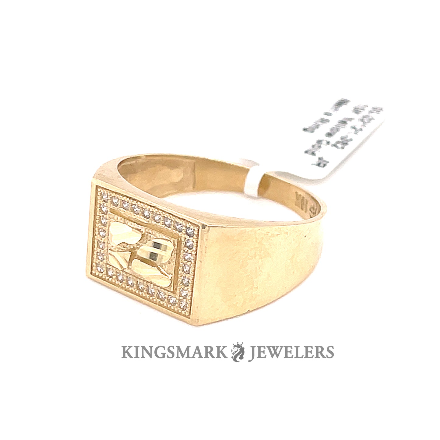 10K Gold Mens Ring