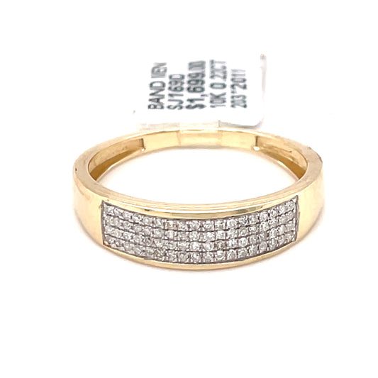 Diamond Wedding Bands - Men'