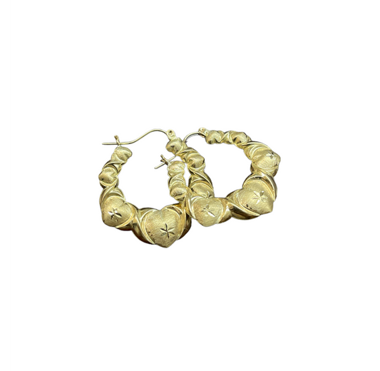 10K Gold Earrings/Stud