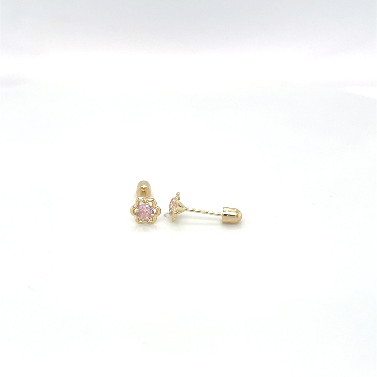 14KY Baby Screw Back Earrings