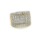 14K Y.Gold 2.00ct Diamond Ladies Ring Si2, H