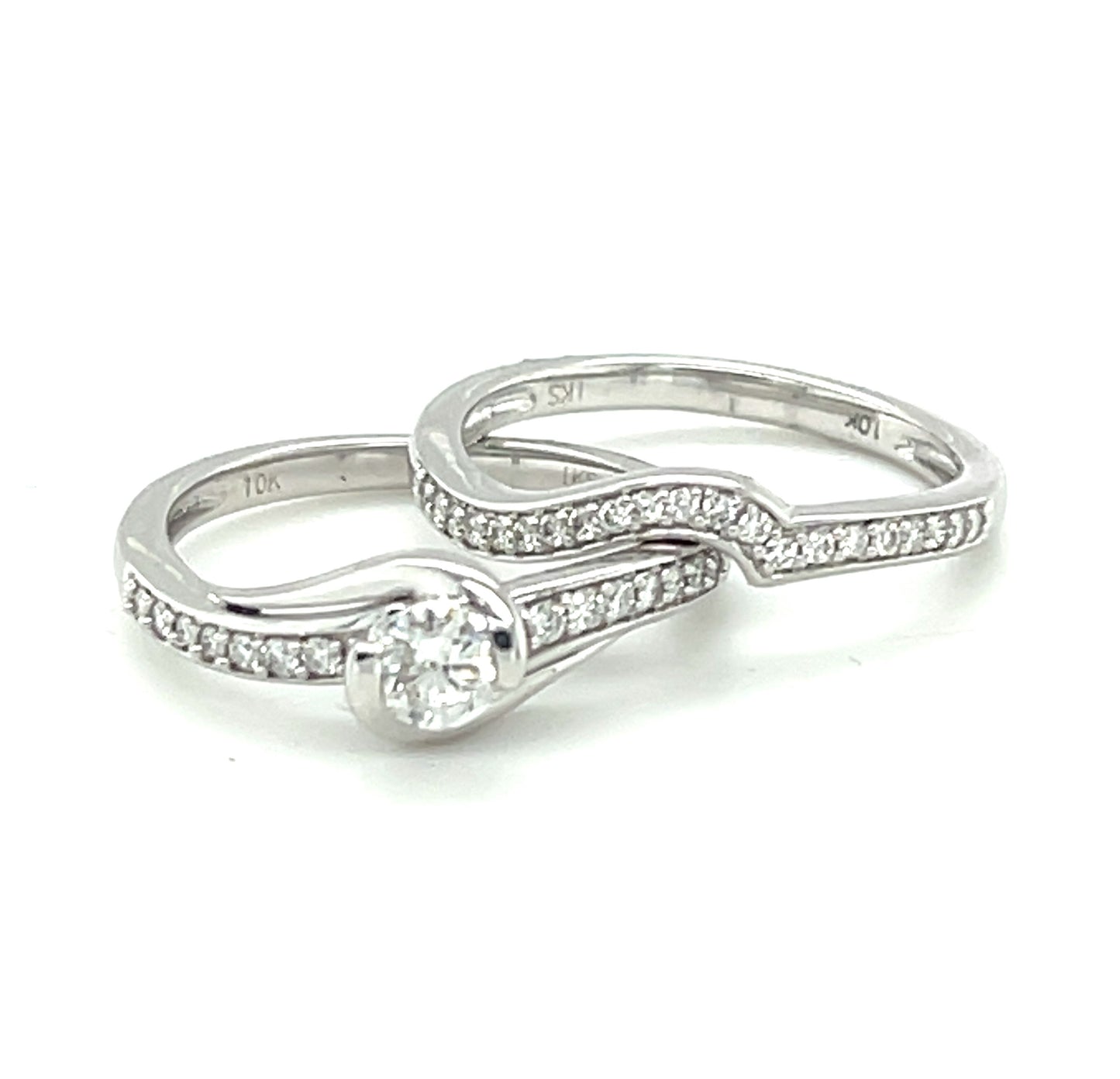 Diamond Wedding Set