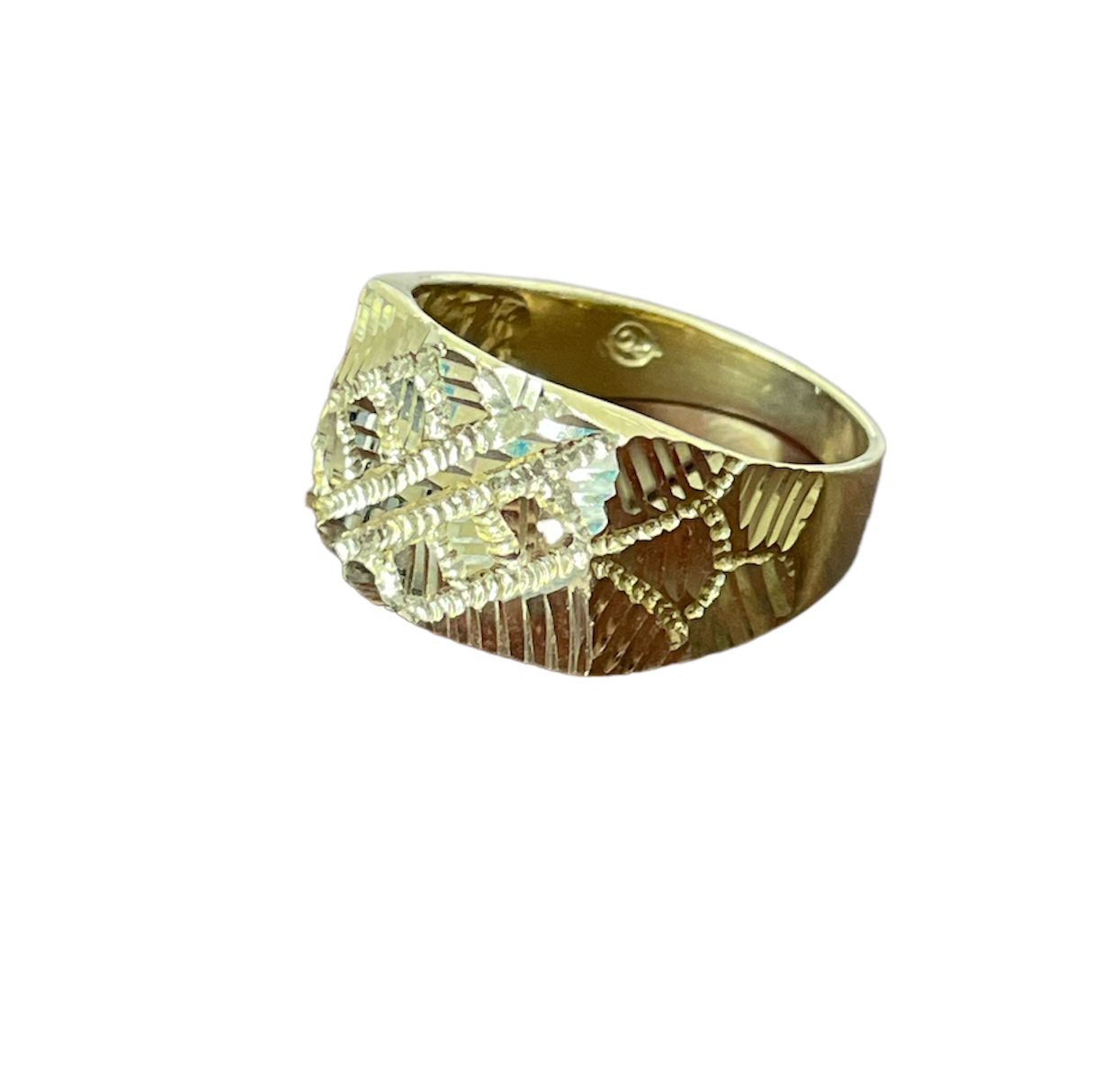 10K Gold Mens Ring