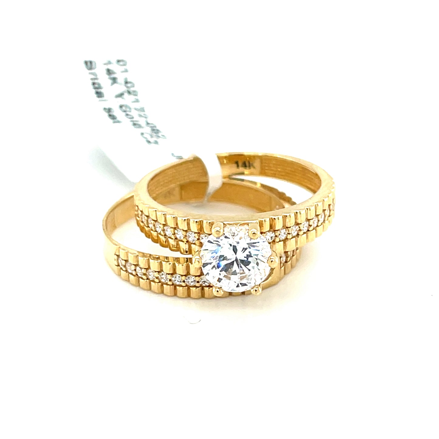 14K Gold Bridal Set