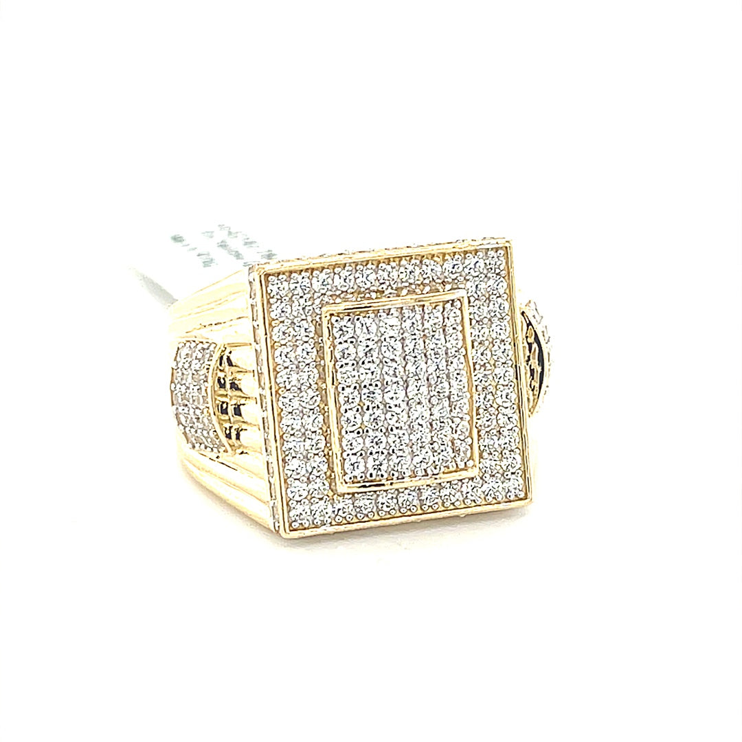 10K Gold Mens Ring