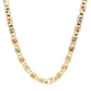 14K Yellow Gold Valentino 4mm 24"